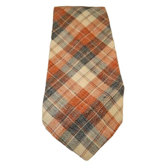 Vintage Wide Tie, Mens Red, White and Blue Tie, Del Soldato Macys Mens Store - Picture 7 of 7